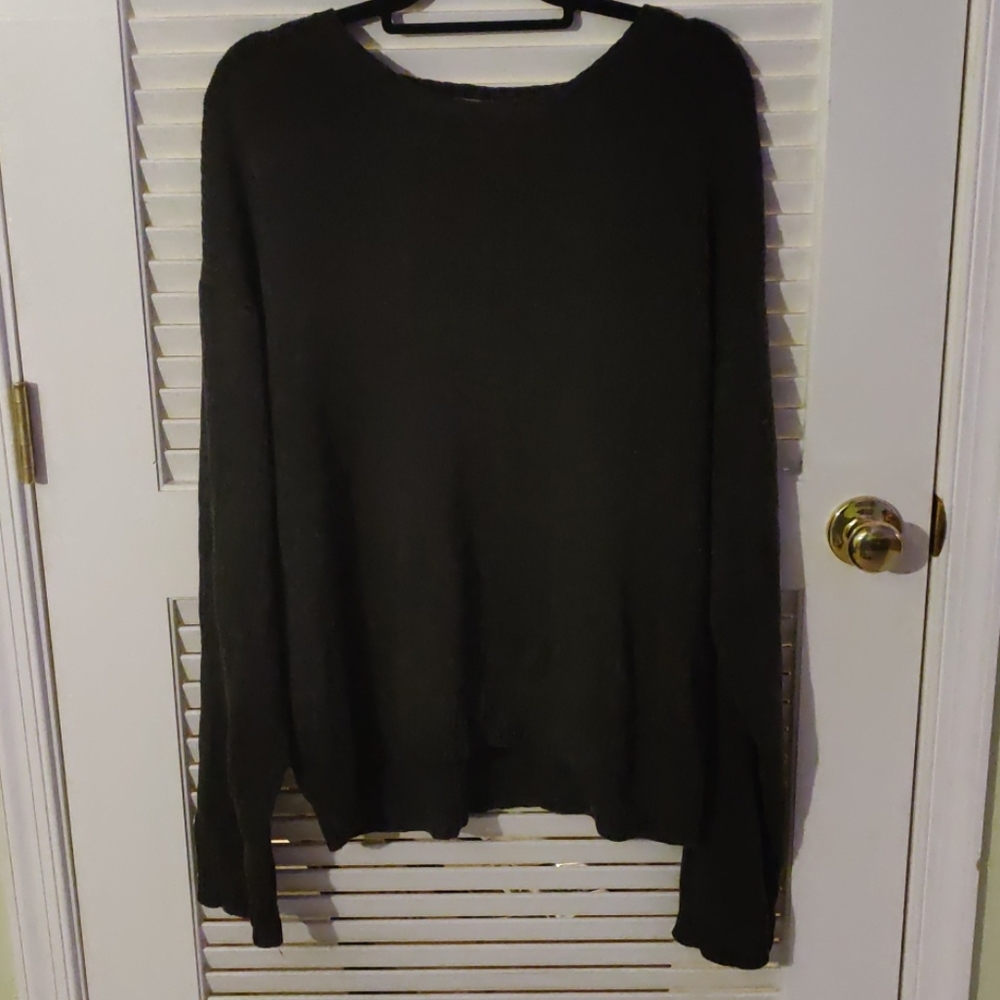 Large wool sweater